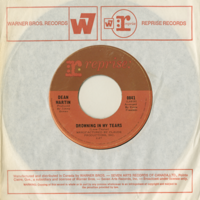 Drowning In My Tears / I Take A Lot Of Pride In What I Am