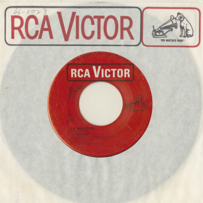 DW Washburn / It's Nice To Be With You