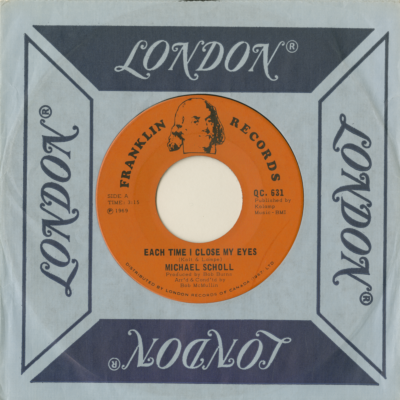 Each Time I Close My Eyes / Laugh Clown Laugh (1969)