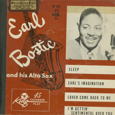 Earl Bostic And His Alto Sax, Vol 2 (1952)