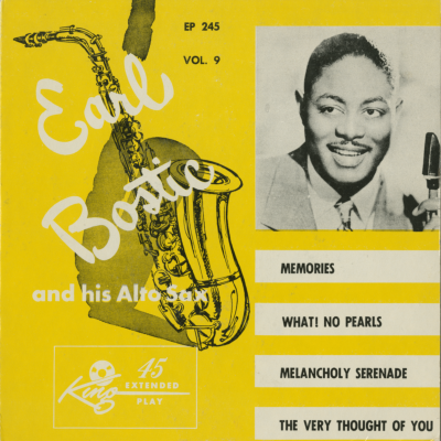 Earl Bostic And His Alto Sax, Vol 9 (1953)