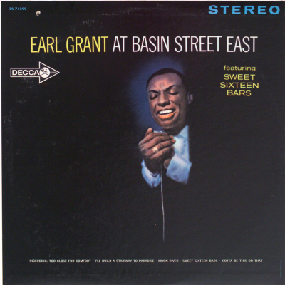 Earl Grant At Basin Street East