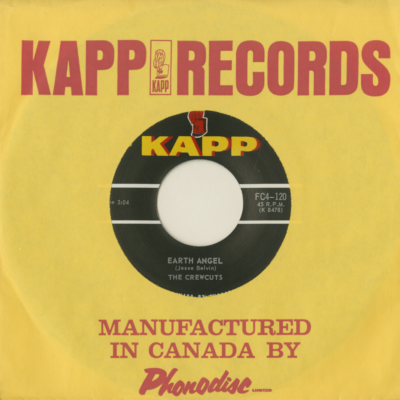 Earth Angel / Don't Be Angry