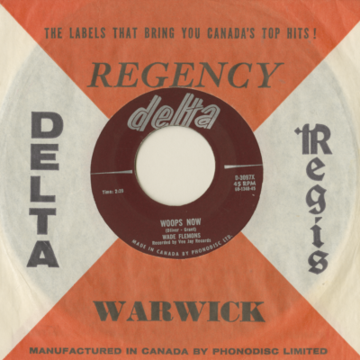 Woops Now / Easy Lovin' (1960)