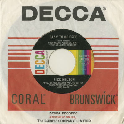 Easy To Be Free / Come On In