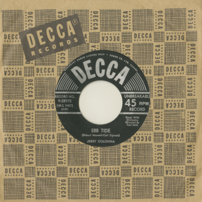 Ebb Tide / The Velvet Glove