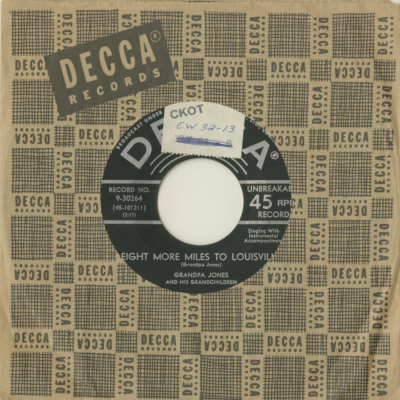 Eight More Miles To Lousiville / Dark As A Dungeon