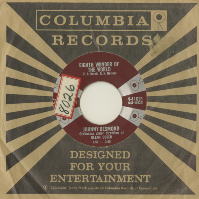 Eight Wonder Of The World / I Never Meant To Fall In Love