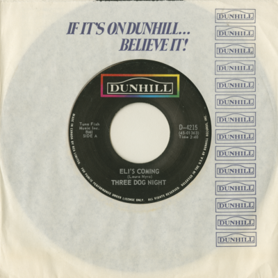 Eli's Coming / Circle For A Landing (1969)