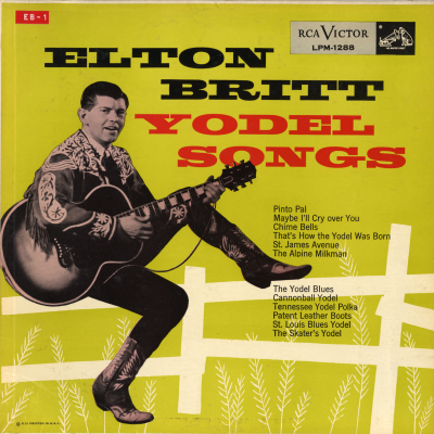 Elton Britt Yodel Songs (1956)
