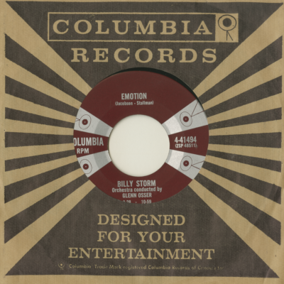 Emotion / I Can't Stop Crying For You