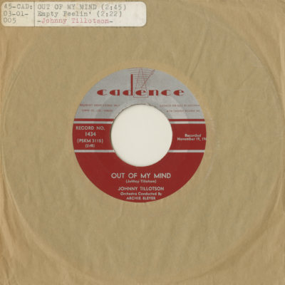 Empty Feeling / Out Of My Mind