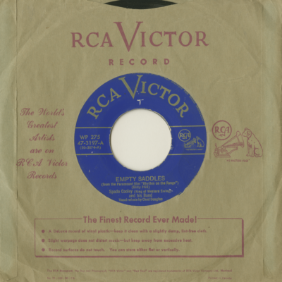 Empty Saddles / The Old Spinning Wheel (1950)