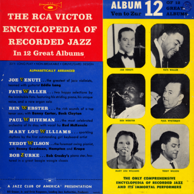 Enclyclopedia Of Recorded Jazz, Album 12 (1956)