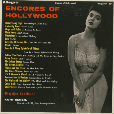 Encores Of Hollywood