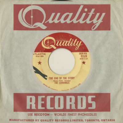 The End Of The Story / I Won't Make You Cry Anymore (1956)