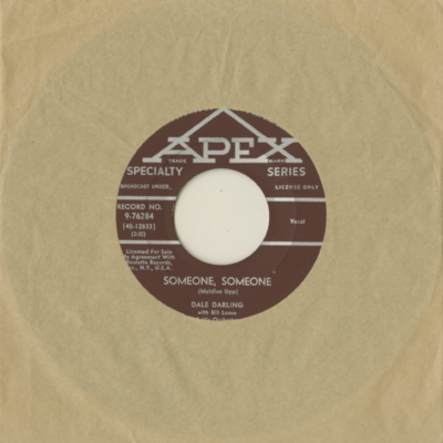 Someone Someone / Every Beat Of My Heart (1958)