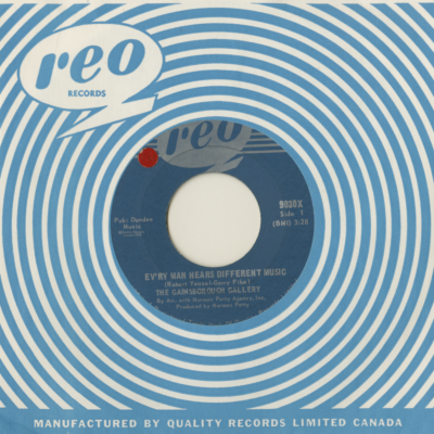 Every Man Hears Different Music / I Think I'll Catch A Bus (1970)