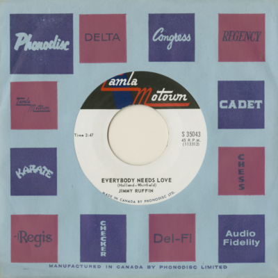 Everybody Needs Love / I'll Say Forever My Love (1968)