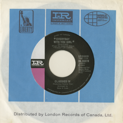 Everyday With Your Girl / Sentimental Lady (1969)