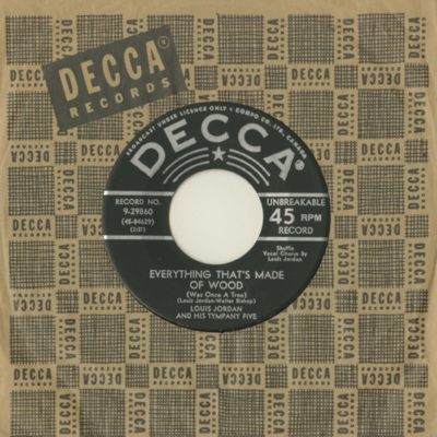 Everything That's Made Of Wood / I Gotta Move