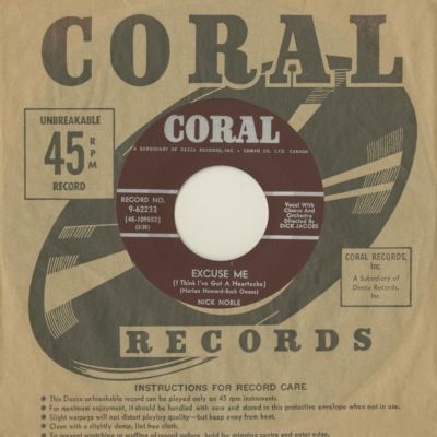 Excuse Me / Island Farewell