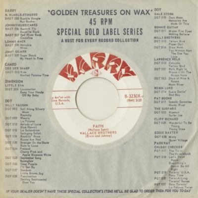 Faith / I'll Let Nothing Separate Me (1964)