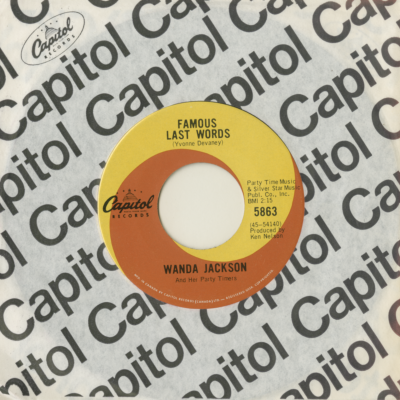 Famous Last Words / Both Sides Of The Line