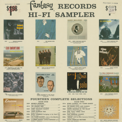 Fantasy Records HiFi Sampler (1956)