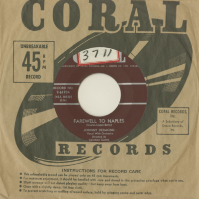 Farewell To Naples / Tempermental You