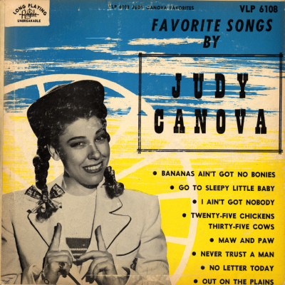 Favorite Songs By Judy Canova