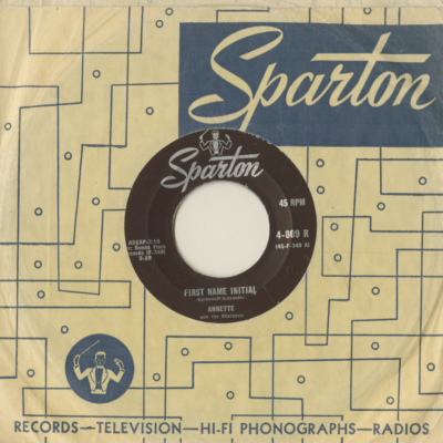 First Name Initial / My Heart Became Of Age (1959)