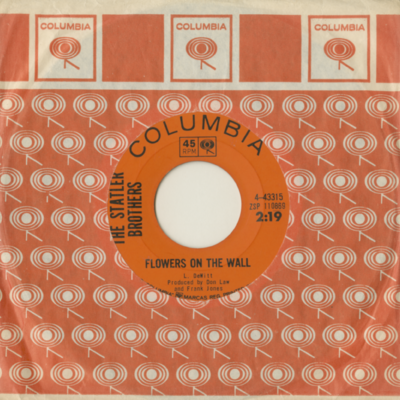 Flowers On The Wall / Billy Christian