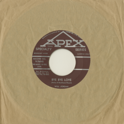 Fly Carpet Fly / Bye Bye Love (1959)