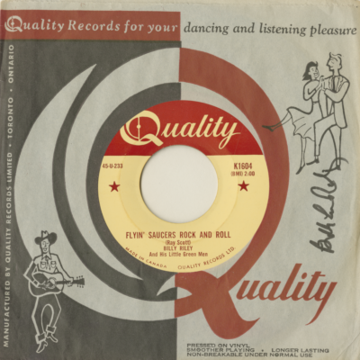 Flying Saucers Rock And Roll / I Want You Baby