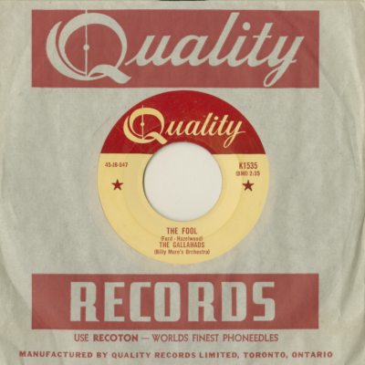 The Fool / The Morning Mail (1956)