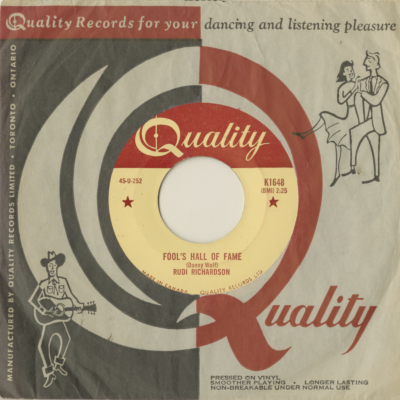 Fools Hall Of Fame / Why Should I Cry (1957)