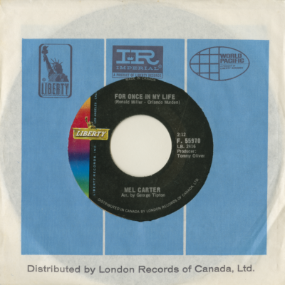 For Once In My Life / Edelweiss