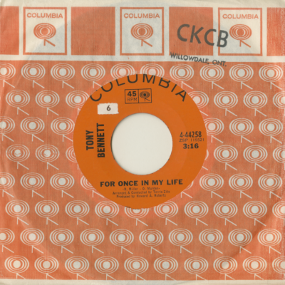 For Once In My Life / Somrthing In Your Smile