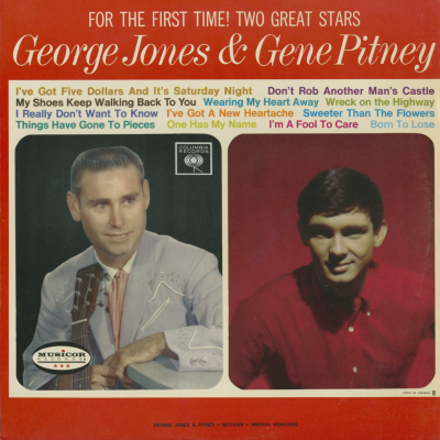 For The First Time Gearge Jones & Gene Pitney