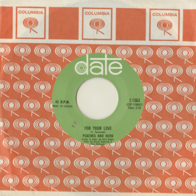 For Your Love / I Need Your Love So Desperately