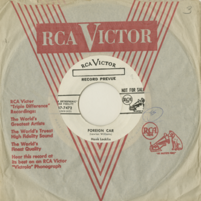 Foreign Car / When The Band Plays The Blues