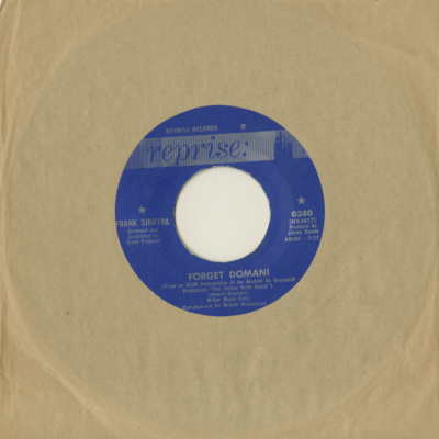 Forget Domani / I Can't Believe I'm Losing You