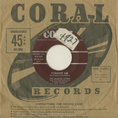 Forgive Me / Kiss Them For Me