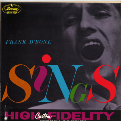 Frank D'rone Sings (1959)