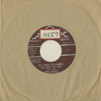 Frankie & Johnnie / So Hard To Laugh