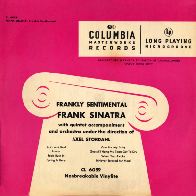 Frankly Sentimental Sinatra