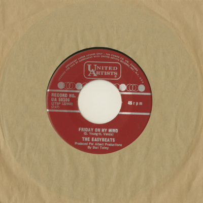 Friday On My Mind / Made My Bed Gonna Lie In It (1966)