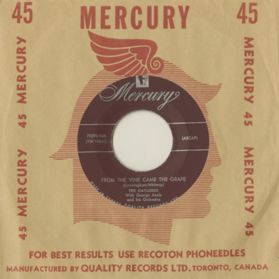 From The Vine Came The Grape / Stolen Moments (1954)