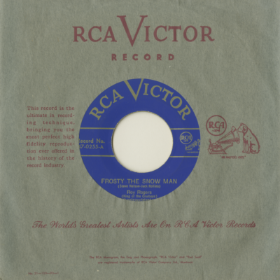 Frosty The Snow Man / Gabby The Gobbler (1950)